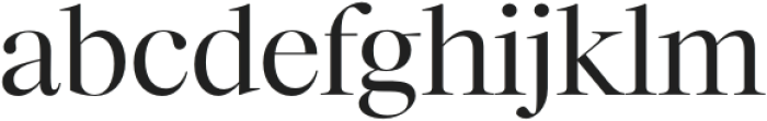 Ethic Serif Regular otf (400) Font LOWERCASE
