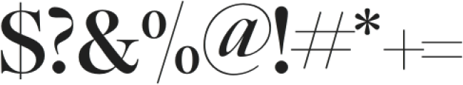 Ethic Serif Semibold otf (600) Font OTHER CHARS