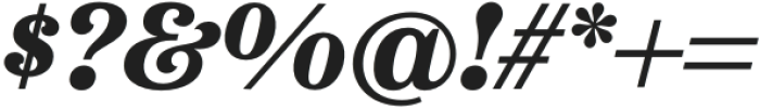 Etna Bold Italic otf (700) Font OTHER CHARS