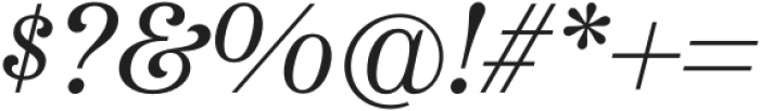 Etna Light Italic otf (300) Font OTHER CHARS