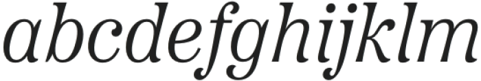 Etna Light Italic otf (300) Font LOWERCASE