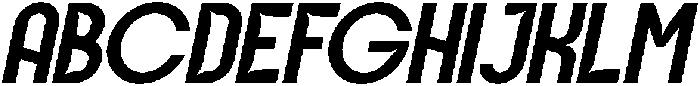 Etrixo Italic otf (400) Font UPPERCASE