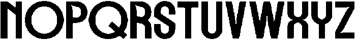 Etrixo Regular otf (400) Font UPPERCASE