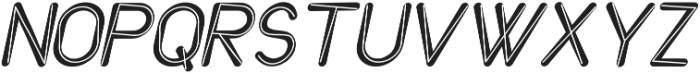 Etterhorn Italic otf (400) Font UPPERCASE