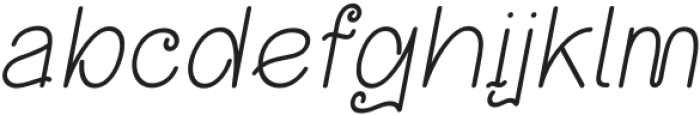 Ettobay Slant otf (400) FONT