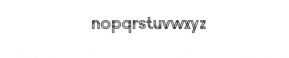 Etaline Font LOWERCASE