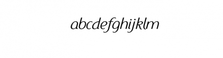 Ethna Light Italic.otf Font LOWERCASE