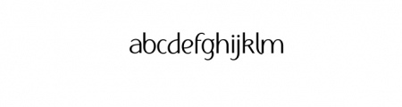 Ethna Thin.otf Font LOWERCASE