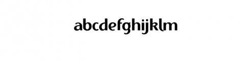 Ethna.otf Font LOWERCASE