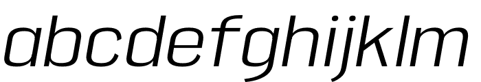 ETC ANYBODY ITALIC Font LOWERCASE