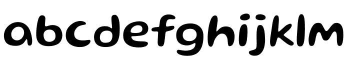 ETC GLUTEN MEDIUM Font LOWERCASE