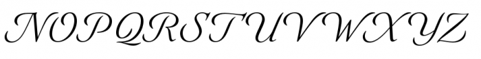 Eterea Italic Font UPPERCASE
