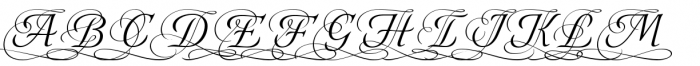 Eterea LC Ornamented Caps Italic Font UPPERCASE