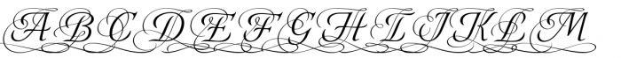 Eterea Ornamented Caps Italic Font UPPERCASE