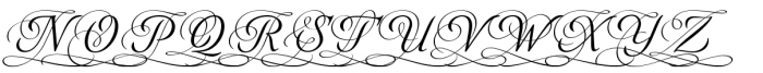Eterea Ornamented Caps Italic Font UPPERCASE