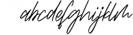 Etiquette Signature font Font LOWERCASE