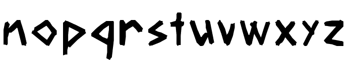 Etchstone Regular Font LOWERCASE
