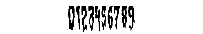 Eternal Darkness Font OTHER CHARS