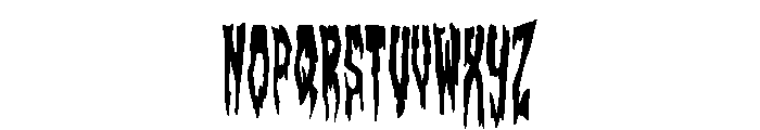 Eternal Darkness Font LOWERCASE