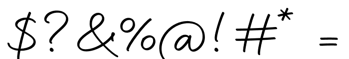 Eternate-TwoBold Font OTHER CHARS