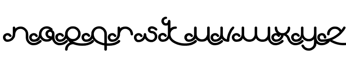 Ethereal Sky Bold Font LOWERCASE