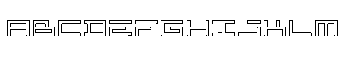 Etno Outline Regular Font UPPERCASE
