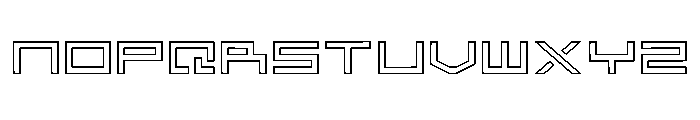 Etno Outline Regular Font UPPERCASE