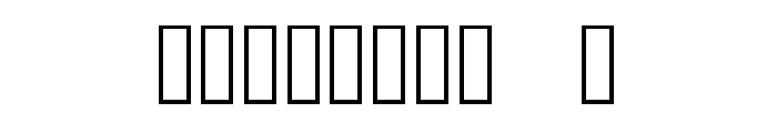 Etno Regular Font OTHER CHARS