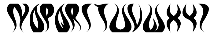 eternal flame Font LOWERCASE