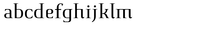 Ethereum Regular Font LOWERCASE
