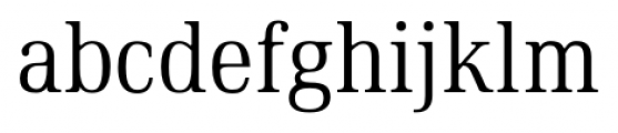 Ethos Condensed Light Font LOWERCASE