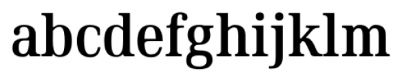 Ethos Condensed Medium Font LOWERCASE