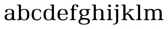 Ethos Expanded Regular Font LOWERCASE