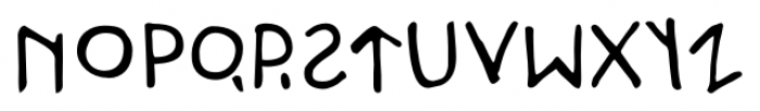 Etruria Regular Font LOWERCASE