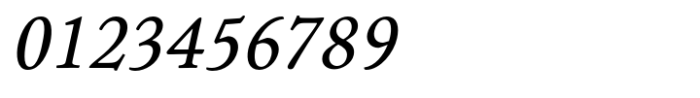 ET Jenson Condensed Italic Font OTHER CHARS
