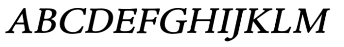 ET Jenson Extra Bold Italic Font