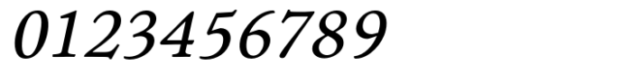ET Jenson Medium Italic Font OTHER CHARS