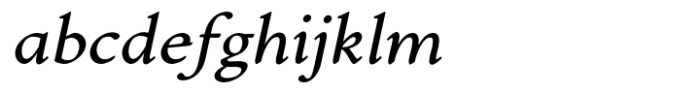 ET Jenson Medium Italic FONT