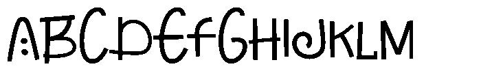 Etarick Font UPPERCASE