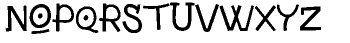 Etarick Font UPPERCASE