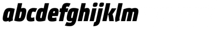 Etelka Narrow Medium Pro Bold Italic Font LOWERCASE