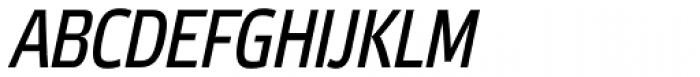 Etelka Narrow Text Pro Italic Font UPPERCASE
