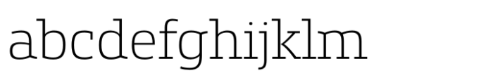 Etelka Slab Thin FONT