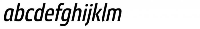 Etelka Text Condensed Italic Font LOWERCASE