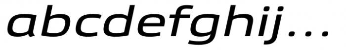 Etelka Text Expanded Italic Font LOWERCASE