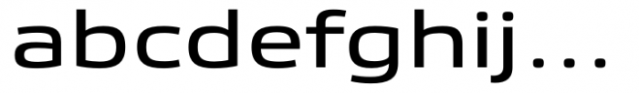 Etelka Text Expanded Font LOWERCASE