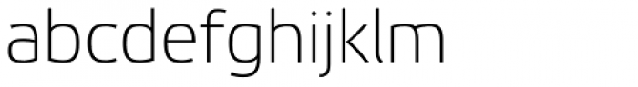 Etelka Thin Pro Font LOWERCASE