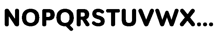 Etenira Bold Font UPPERCASE