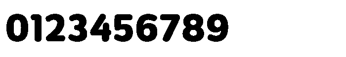 Etenira Extra Bold Font OTHER CHARS