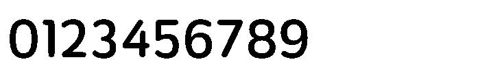 Etenira Medium Font OTHER CHARS